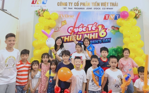 TVONE VIỆT NAM TỔ CHỨC CHƯƠNG TRÌNH TẾT THIẾU NHI 1/6