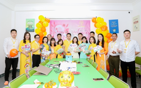 Công ty CP TVOne Việt Nam Chúc Mừng Ngày Quốc Tế Phụ Nữ 8/3