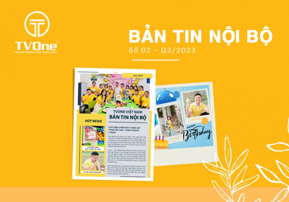 [Q3/2023] Bản Tin Nội Bộ TVOne Việt Nam Số Tháng 7