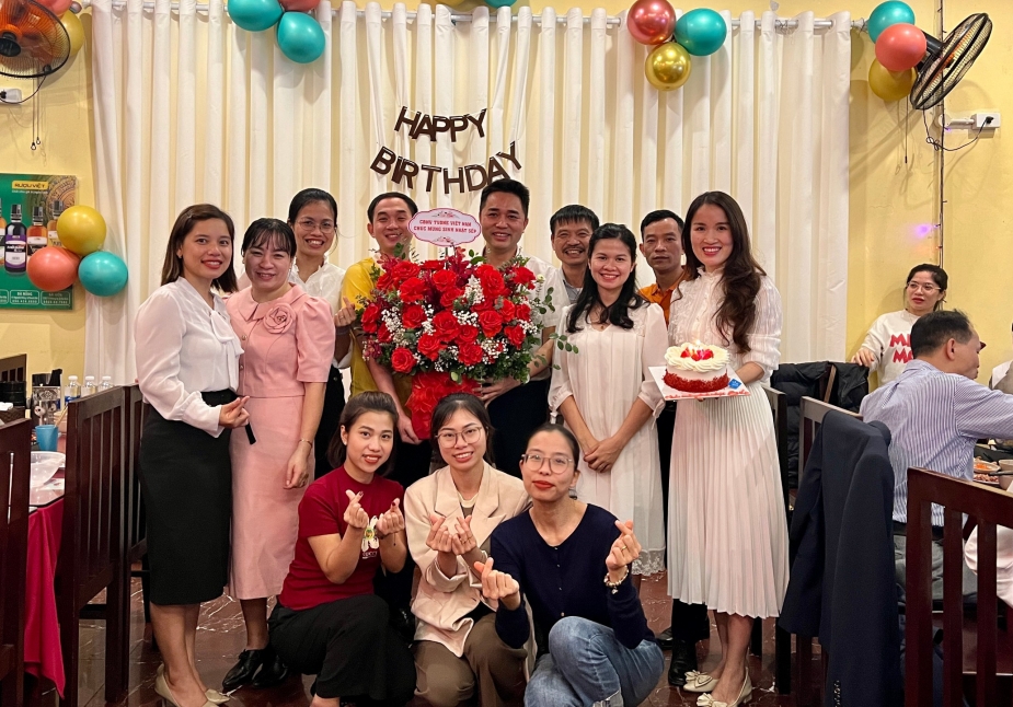 Chúc mừng sinh nhật Tổng Giám Đốc Nguyễn Đức Phương