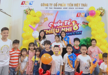 TVONE VIỆT NAM TỔ CHỨC CHƯƠNG TRÌNH TẾT THIẾU NHI 1/6