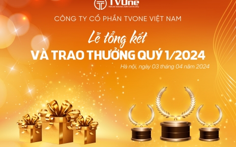 Lễ tổng kết và vinh danh Quý I năm 2024